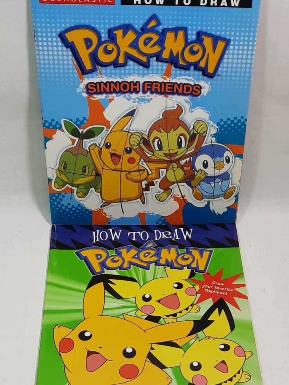 How to Draw Pokemon & Sinnoh Friends Lot of 2